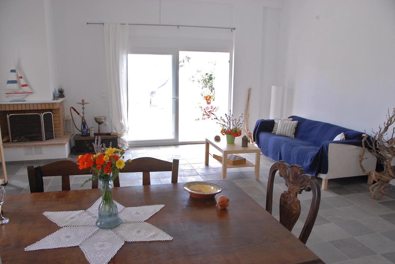 Melinda Holiday House Plomari Buitenkant foto